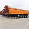 Large capacity 4-Axle 60 Tons Rear-End Tipper Truck Semi-Trailer for Sale