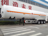 52.6CBM Liquefied Natural Gas Tank LNG Tanker Transport Semi Trailer