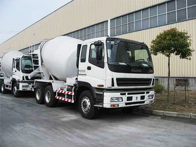 Isuzu 6x4 Concrete Mixer Truck
