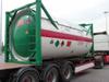 20FT 30tons T50 Chlorine Gas Liquified Tank Container with BV,ASME CSC Certificates 