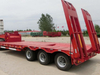 Hot Selling 40 Ton 3 Axles Low Bed Truck Semi Trailer for Sale