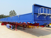 Top Quality 3 Axle 70 Tons Sidewall Tractor Semi Trailer